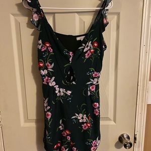 Cute shorts romper size large